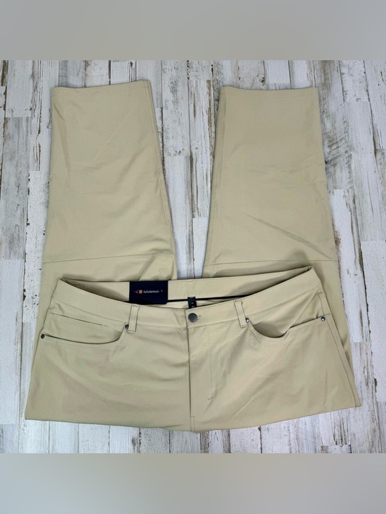 lululemon athletica Other - Lululemon ABC Classic Fit Trouser Warpstreme True Tan Men's Size 40x29 NWT